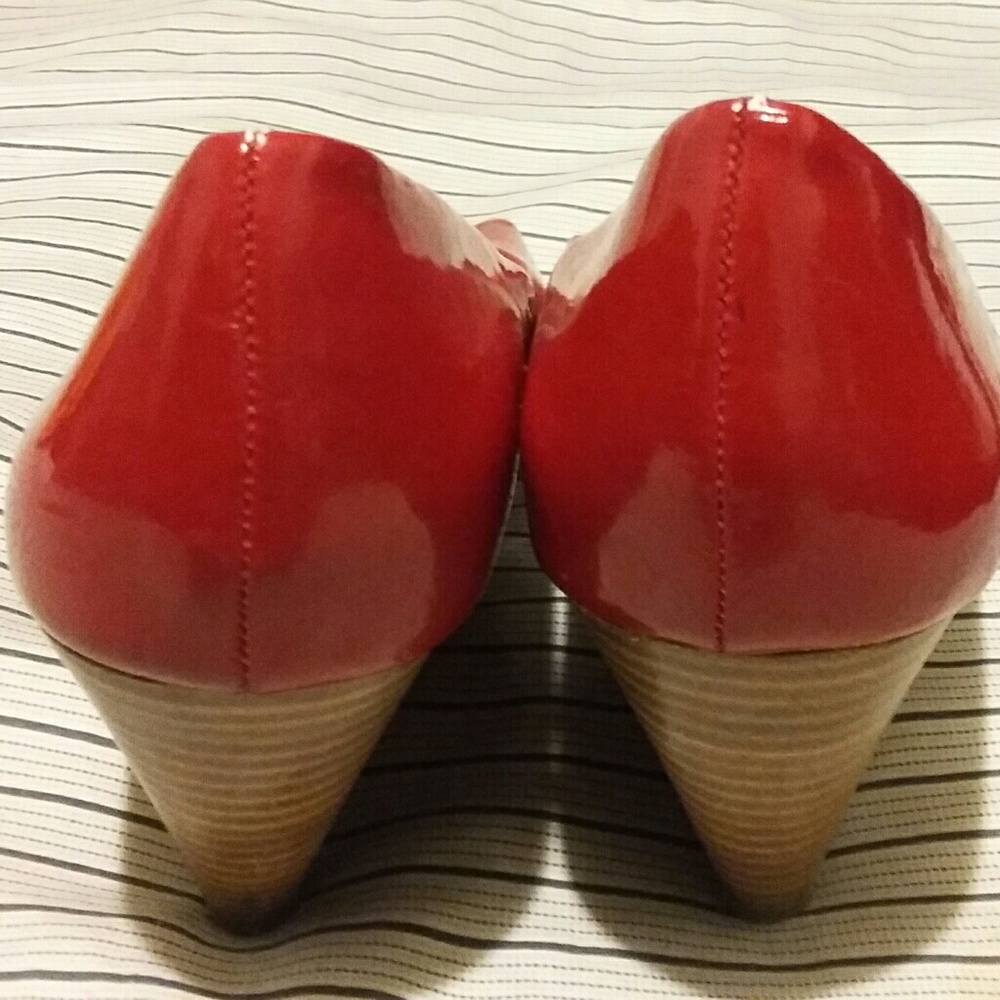 Fire Red Shoes - Picture 4 of 4